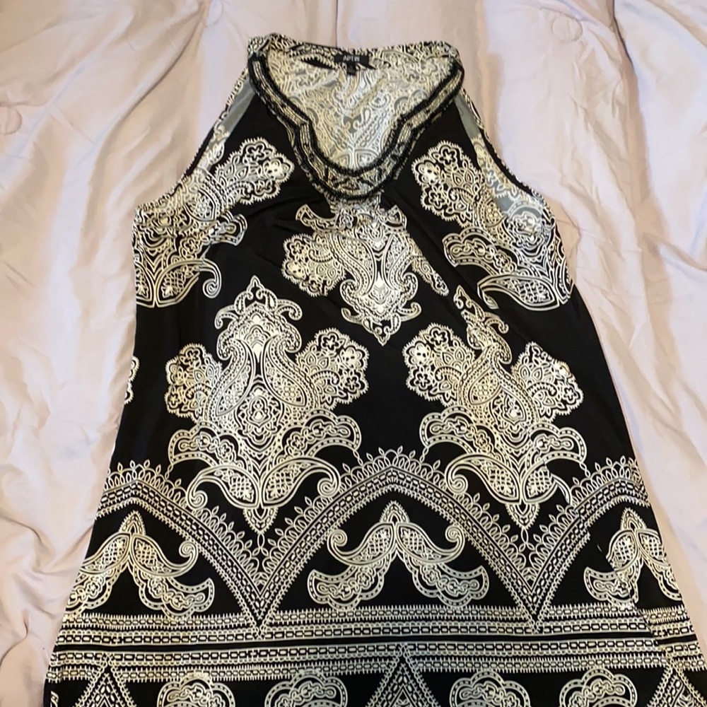 Beaded Collar summer dress